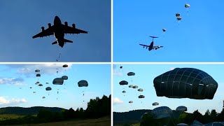 Exercise Saber Junction 22 | Airborne Operation B-Roll