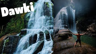 Explored an unseen Waterfall in Meghalaya || Thwei Sted waterfall Dawki...😲😲