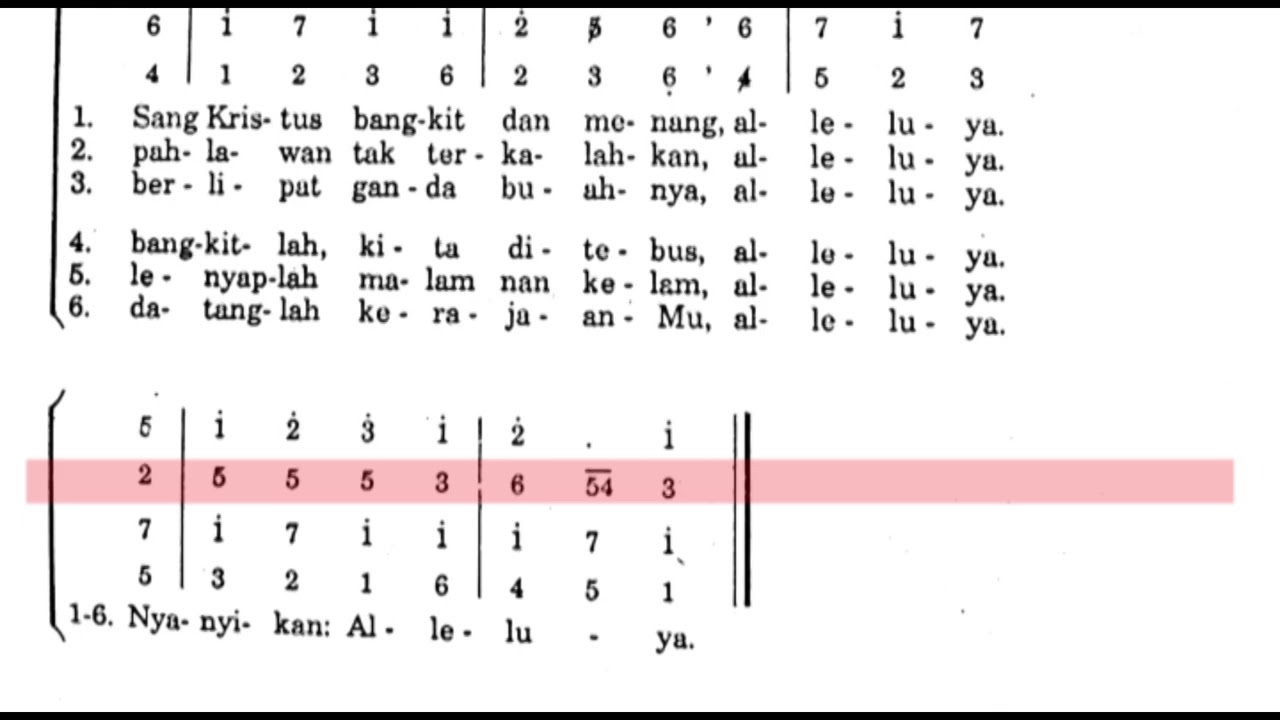 Bernyanyilah Dengan Senang PS. 523 (Bagian ALTO) - YouTube