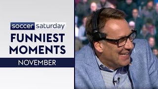 Paul Merson makes hilarious blunders! 😂| Soccer Saturday Funniest Moments | November