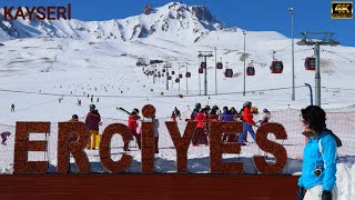 Erciyes Dağı bir tür/ Telesiyejler / kayak merkezi #kayseri