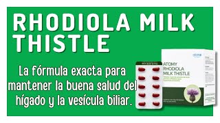 Rhodiola Milk Thistle de Atomy | Salud del Hígado