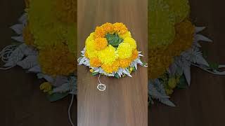 Making of Bathukamma | how to make batukamma|simple Bathukamma#bathukamma #shorts