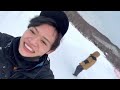 【vlog】わがまま娘と雪遊び