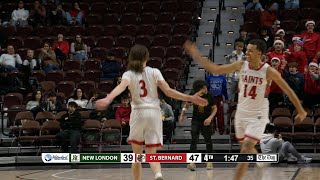 Highlights: St. Bernard 56, New London 41