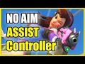 There is NO AIM ASSIST on CONTROLLER in OVERWATCH 2 in PC LOBBIES