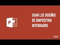 Discapacidad/NEAE - Powerpoint - 3.Uso de diseños de diapositivas integradas