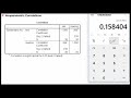 V5.11 - Spearman Correlation in SPSS