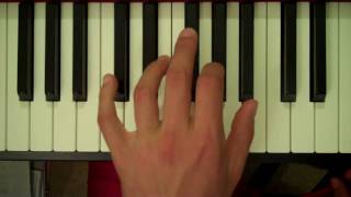 How To Play a C7 Chord on Piano (Left Hand)