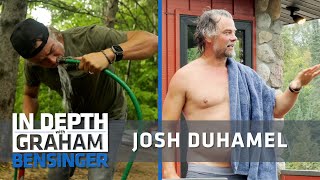 Josh Duhamel: Tour my doomsday-inspired lakeside oasis