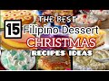 BEST FILIPINO DESSERT RECIPES IDEAS FOR CHRISTMAS | 2020 PASKONG PINOY  | VLOGMAS DAY2 | Team Banda