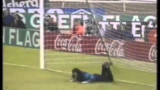 Le coup du scorpion de René Higuita avec le Colomb