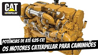 The AMAZING CATERPILLAR TRUCKS engines