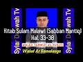 Pengajian Kitab Sabban (Mantiq)Bersama Waled Tarmizi al-Yusufi (Waled Ar Samalanga)