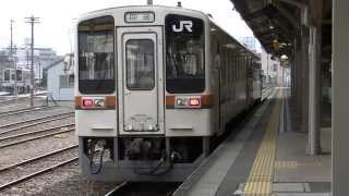 キハ11系重連回送列車　伊勢市到着