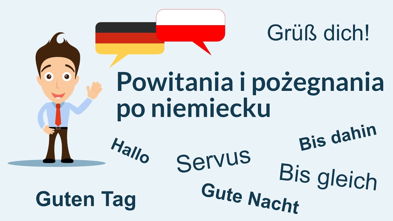 Powitania I Pożegnania - #naukaniemieckiego #deutschlernen - YouTube