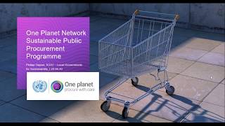Webinar: Sustainable Public Procurement
