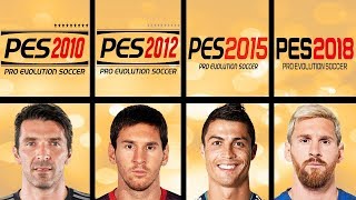 Highest Rated Football Players Ever In Pro Evolution Soccer Games (PES 2010 - PES 2018)