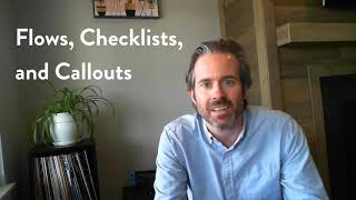Flows, Checklists and Callouts with Ed