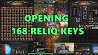 [PoE] Stream Highlights #231 - Opening 168 Reliquary Keys