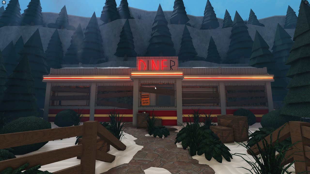 The Diner... Bloxburg Build Tour - YouTube