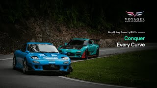 Double the Thrills | RE Amemiya RX-7s Drift Through the Mountains