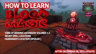 How To Learn BLOOD MAGIC, Ascensions & Secret Spells (Conan Exiles Age of Calamitous)