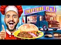 I Spent 24 Hours in a CARAVAN & Opened a FREE Restaurant !!