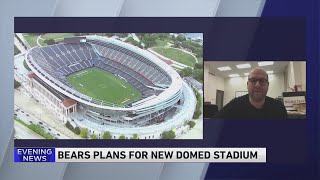 Crain's Chicago Business reporter Justin Laurence joins WGN News to talk Bears stadium plans