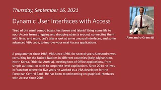 Dynamic User Interfaces with Access