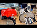 Complete Process of making a 7000L Tractor Water Tank in Local Workshop ||Manufacturing water tank |