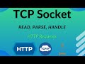 Read HTTP Request From TCP Socket Stream In Java (TCP Socket Programming)