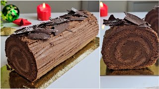 Recette bûche de Noël facile et rapide