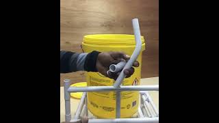 DIY PROJECT(How to make Dustbin from PVC Pipe)