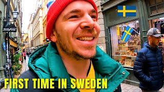 FIRST TIME IN SWEDEN (Stockholm blew my mind!) 🇸🇪