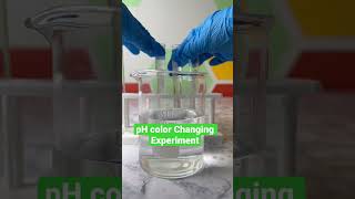 pH Color Changing Science Fair Experiment