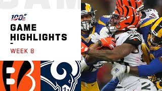 Bengals vs. Rams Week 8 Highlights | NFL 2019