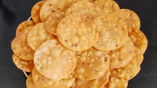 Jeera Puri Recipe | How To Make Jeera Puri | Snacks Recipe |Wheat Flour Puri | Diwali Special Recipe