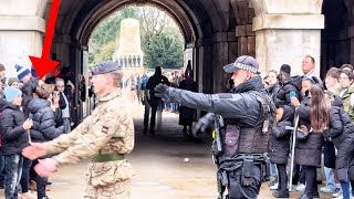 FIRM COMMAND - TROOPER AND OFFICERS HAS HAD ENOUGH OF DISRESPECTFUL TOURISTS