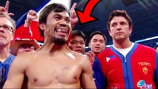 Manny Pacquiao LEGENDARY RING INTRODUCTION 🥶🥶🥶🥶