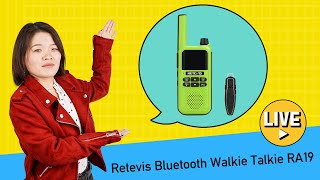 #retevis #retevis ra19 #bluetooth walkie talkies  RETEVIS Bluetooth walkie talkie RA19 and RA619