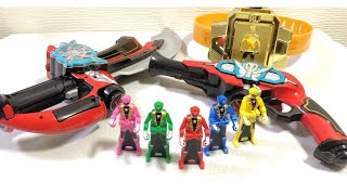 【Power Rangers Super Megaforce】海賊戦隊ゴーカイジャーGokaiger item collection