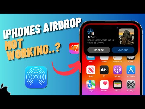 How to Fix Airdrop Not Working on iPhone After Latest iOS 17 Update SOLVED