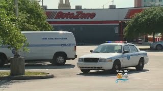 Shooting Victim Collapses Inside Auto Zone In Miami