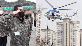 ARMY Shocked! Seeing Taehyung practicing with a helicopter?