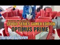 TRANSFORMERS STUDIO SERIES War for Cybertron Gamer Edition Voyager Class Optimus Prime Review