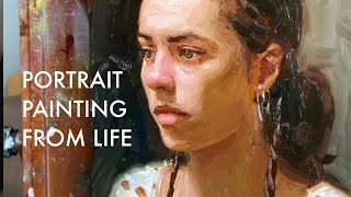 Oil Painting Tips | Potrtrait Painting From Life