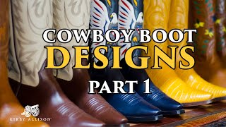 $3,000 Cowboy Boot Designs Part 1 |Texas Traditions Ft. Lee Miller #shorts