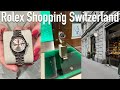 Rolex Watch Shopping Zurich Switzerland Bucherer Beyer &Watch Museum  Daytona Submariner GMT Master?