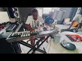 Young Stunna with Kabza De Small at Studio making New music.